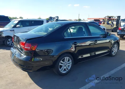 2017 Volkswagen Jetta 1.4T S z USA, uszkodzony, nr VIN 3VW2B7AJ7HM370306